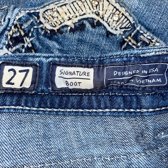 Miss Me jeans boot signature size W27/L31 1/2 - Picture 9 of 16